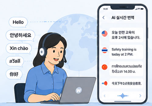 AI 다국어 번역